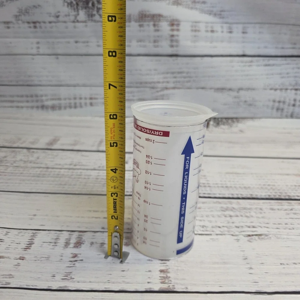 Pampered Chef Measure All Measuring Cup Reversable‎ Wet Dry Liquid Solid USA